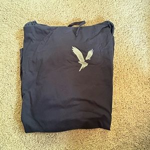 American Eagle Hooded Long Sleeve Shirt